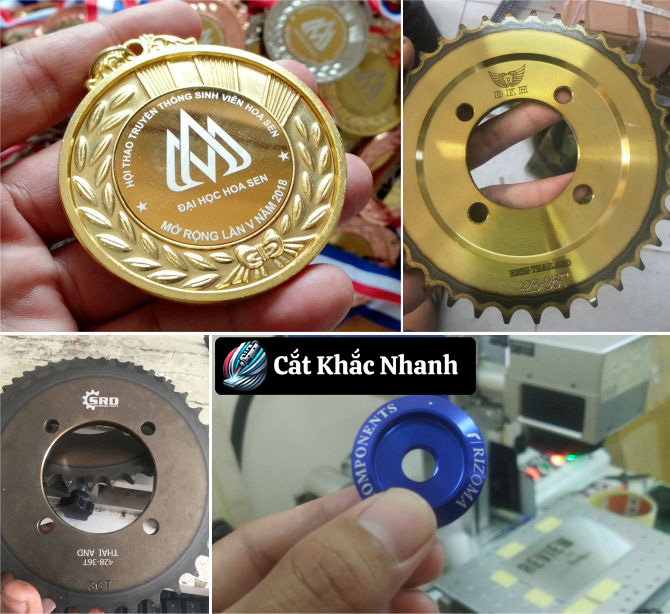 Dịch vụ khắc laser giá rẻ theo yêu cầu