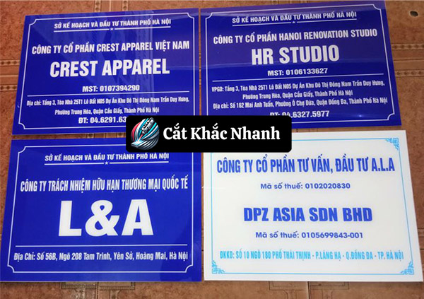 Khắc laser mica theo yêu cầu giá rẻ