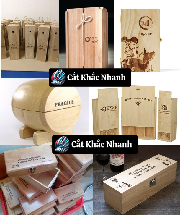 Khắc laser gỗ theo yêu cầu giá rẻ