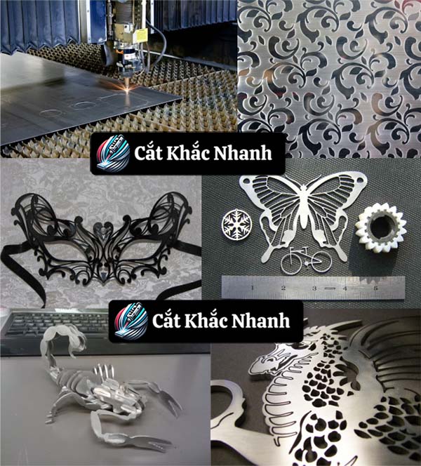 Báo giá cắt laser inox giá rẻ tại TPHCM