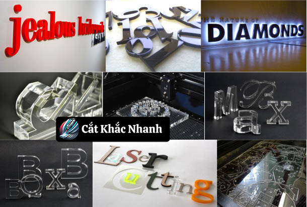 Báo giá cắt laser mica giá rẻ tại Hồ Chí Minh