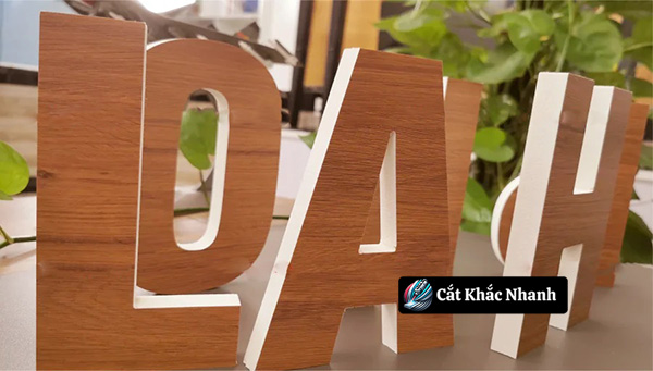 Cắt chữ Cnc giá rẻ tại Hồ Chí Minh